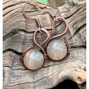 Bijoux de luxe écologiques de style artisanal, modèle 2, en cuivre et laiton durables, pour les occasions spéciales, design exclusif - Product Image 6
