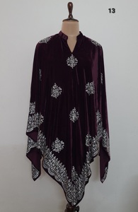 Ponchos en velours avec travail de broderie Jarkan swasrosvki - Product Image 2