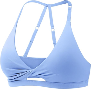 Women High Support Twist Sports Bra Fitness Training Activewear <b>Top</b> Custom Wholesale - Product Image 1