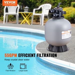 Filtro a Sabbia da 22 Pollici per Flusso fino a 55 GPM, Sistema di Filtraggio per Piscina con Valvola Multiporta a 7 Vie - Product Image 2