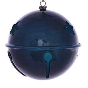 Adornos Navideños de Metal Estilo Retro Vintage, Bola de Hierro Redonda con Diseño de Santa Claus, Bola para Árbol de Navidad, Sublimación en Blanco - Product Image 1