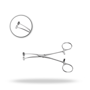 Pince de délimitation du cuir chevelu Demartel 15 cm – Instrument chirurgical pour la colonne vertébrale et la chirurgie plastique - Product Image 1