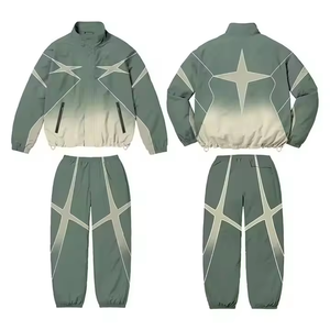 Veste coupe-vent pour homme, en toile légère, imperméable, avec logo personnalisé, vêtements de sport OEM, fournisseur en gros, rose, bleu - Product Image 5