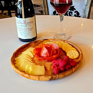 Designer Wooden Plate <b>Set</b> Perfect For Family Dining Party Events Elegant <b>Serving</b> <b>Set</b> Home Restaurant And Catering Use Tableware - Product Image 2