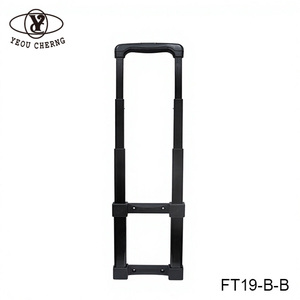 Poignée de bagage télescopique YEOU CHERNG FT19-B-B en métal durable, style chariot - Product Image 1