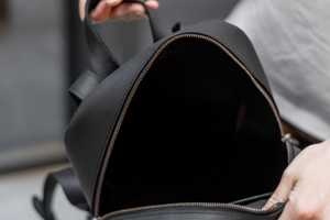 Custom Genuine <b>Leather</b> <b>Backpack</b> Luxury Mens <b>Laptop</b> Rucksack Waterproof Travel <b>Leather</b> Bag Casual School Bag LBK-0125 - Product Image 2