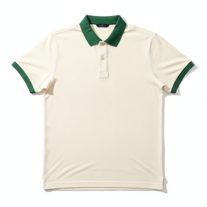 Polos personnalisés de haute qualité pour hommes, col côtelé, uniforme, logo, polos de golf unis, polos blancs pour hommes - Product Image 1