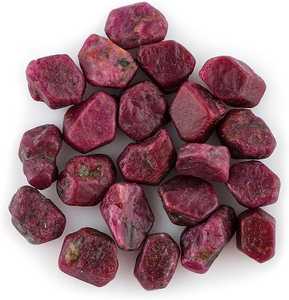 Natural Ruby Raw Untreated July Birthstone Gemstone For Jewelry Making Rough Crystal Loose Stone High Quality - Product Image 3