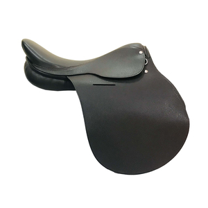 Silla de polo de cuero duradero para equitación, asiento deportivo equilibrado diseñado para un control estable, entrenamiento y comodidad. Silla de Polo. - Product Image 3