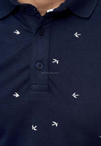 Polos transpirables y de secado rápido para hombre de calidad superior al por mayor 100% algodón a juego con cuello acanalado de algodón de colores - Product Image 6