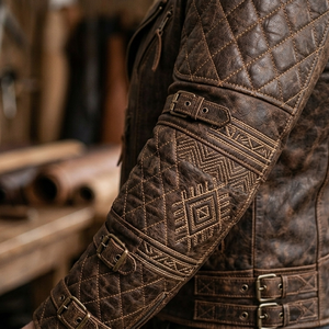 Veste en cuir véritable marron foncé décontractée de haute qualité pour hommes, avec logo personnalisé, design vierge, grandes tailles, vestes en cuir pour hommes - Product Image 3