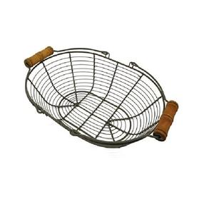 Panier de rangement en fer forgé pour fruits et légumes, décoratif pour table, idéal pour la cuisine domestique, taille et forme personnalisables - Product Image 3
