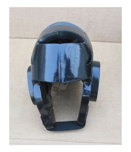 MMA Costumes MC-99 Custom Logo Black Leather Taekwondo <b>Head</b> Guard From Pakistan Muay Thai Martial Arts <b>Training</b> Competition - Product Image 1