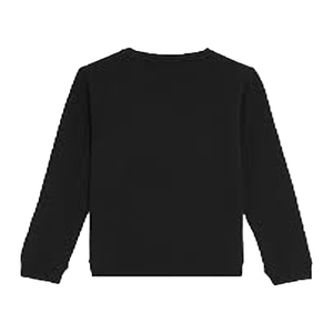 Sudadera de punto de algodón 100% para hombre, cuello redondo, forro polar, primavera, 240g, ecológica, transpirable, con estampado en relieve frontal, color liso. - Product Image 1