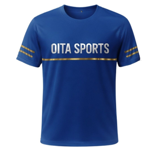 เสื้อฮอกกี้สีน้ำเงินรอยัลสำหรับผู้ชาย เสื้อยืดกีฬาโพลีเอสเตอร์ เสื้อฝึกซ้อมกีฬา เสื้อทีม เสื้อผ้าสำหรับเล่นเกมกลางแจ้ง เสื้อผ้าสำหรับออกกำลังกาย - Product Image 1