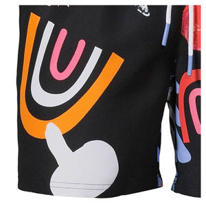Double <b>Layer</b> Polyester with Solid Top Print High Quality Custom Men's Full Print Graphic Sublimation Basketball Mesh Shorts - Product Image 5