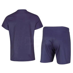 Ensemble de vêtements de tennis unisexe INDEX, col rond, manches courtes, évacuation de l'humidité, impression sublimée, uniforme sportif adulte, toutes saisons - Product Image 3
