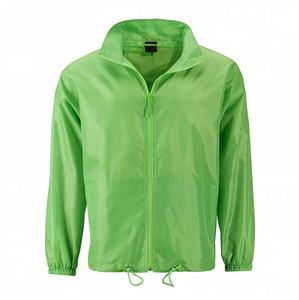 Chaqueta impermeable para exteriores para hombre de estilo caliente, cortavientos de lona transpirable con cuello levantado, chaqueta de lluvia al por mayor - Product Image 4