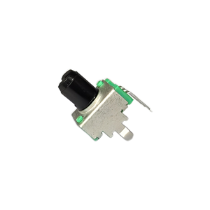 โพเทนชิโอมิเตอร์แบบหมุนขนาดเล็กพิเศษ รุ่น F-09K ขนาด 9 มม. พร้อมแกนแบบมีร่อง 18 ฟัน ความต้านทาน 5K ค่าความคลาดเคลื่อน 20% - Product Image 2