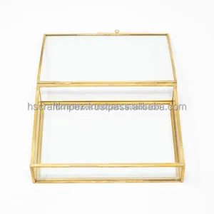 GLASS BOX / CLEAR GLASS PHOTO BOX / JEWELRY AND GIFT BOXES.