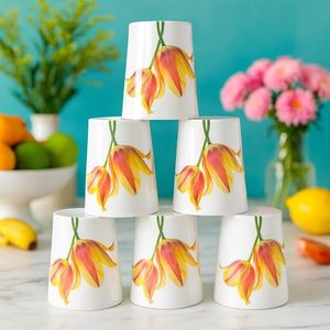 Tazas de Cerámica Blanca Minimalistas y Gruesas FAIZA CRAFT, en Oferta, y Vasos Creativos con Diseño Tallado para Restaurantes y Cafés - Product Image 5