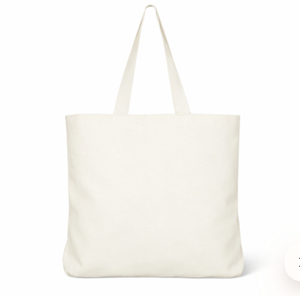 Canvas Shopping Tote <b>Bag</b> Large <b>White</b> Shoulder Length Handle Daily Use Reusable Grocery <b>Bag</b> Printed shopping <b>bag</b> - Product Image 6