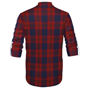 Chemise Kilt Jacobite Écossaise Premium pour Homme, Manches Longues, à Lacets, Motif Tartan des Highlands, Plaid du Clan MacQueen, Style Décontracté - Product Image 2