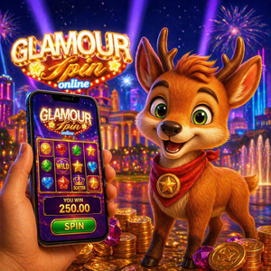 Plateforme en ligne de jeux de compétences Glamour Spin – Distributeur pour Orion Star, Panda Master, Juwa, Fish Games – Métal, Plastique, Anglais - Product Image 1