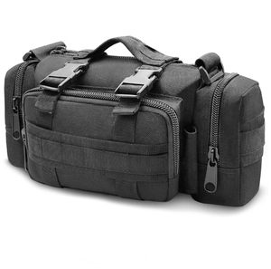 Sac de sport tactique Sac de taille MOLLE Sac banane étanche et pochette utilitaire pour moto, sac pour appareil photo, bandoulière <span class=keywords><strong>EDC</strong></span> - Product Image 2