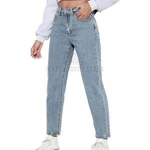 Jeans pour femmes sur mesure, respirants, écologiques, design unique, jeans les plus vendus en gros - Product Image 3