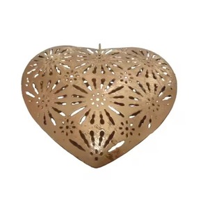 Vintage Finish Metal Heart Christmas <b>Tree</b> <b>Ornament</b> Holiday Hanging Decor for Home Styling - Product Image 3