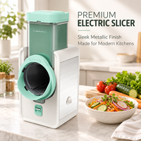 Migecon Coupe-légumes multifonctionnel pour la cuisine, hachoir et trancheur de légumes domestique, coupe-concombre