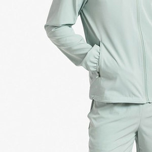 High Quality Summer Windbreaker <b>Men's</b> <b>Nylon</b> <b>Tracksuit</b> Waterproof Quick Dry Lightweight Pullover Windbreaker Shorts Set - Product Image 5