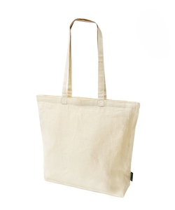 Minimalist Cotton <b>Canvas</b> Tote <b>Bag</b> With Front Pocket <b>Large</b> Capacity Shoulder Strap Casual Daily Use Custom Logo - Product Image 4