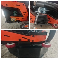Meuleuse à béton haute performance 220V avec variateur de fréquence, pour le meulage des bords de murs, fourniture directe d'usine, pièces de rechange OEM disponibles