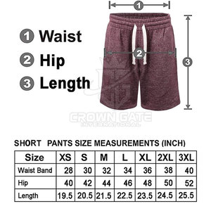 Shorts de course en tissu doux pour hommes, vêtements de sport respirants, adaptés à l'entraînement quotidien et à une utilisation active - Product Image 4