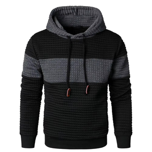 Sudadera con Capucha para Hombre, Gruesa, de Manga Larga, Color Sólido, para Gimnasio, con Logotipo Impreso, para Invierno, 100% Orgánica - Product Image 1