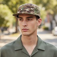 Casquettes de baseball tendance à logo personnalisé en petite série, 5 panneaux, polyester/coton, style streetwear/hip-hop, livraison rapide pour influenceurs et célébrités