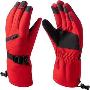 Gants de ski d'hiver imperméables et résistants à la neige, compatibles avec les écrans tactiles, thermiques, pour la course à pied, la randonnée, la moto, le cyclisme, les gants de ski chauffants - Product Image 3