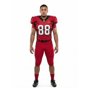 Conjunto de Uniforme de Fútbol Americano Personalizado para Hombre, Corte Profesional, Ropa Deportiva con Etiqueta Privada, Hecho de Poliéster y Elastano - Product Image 1