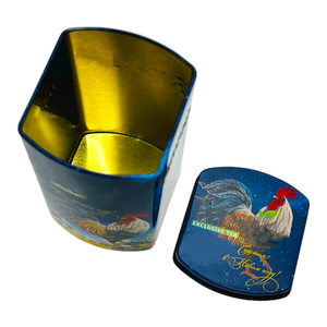 Nhà Máy Tùy Chỉnh Tinplate Bán Container Bao Bì Hình Dạng Không Thường Xuyên Kim Loại Hộp Lá Lỏng Lẻo Trà <span class=keywords><strong>Tin</strong></span> Có Thể Với Nhãn Tùy Chỉnh Cho Thực Phẩm - Product Image 4