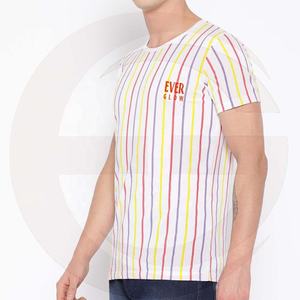 T-shirt décontracté pour homme à manches courtes en polyester/coton 200 grammes, imprimé numériquement 2023, avec impression personnalisée, prix de gros - Product Image 1