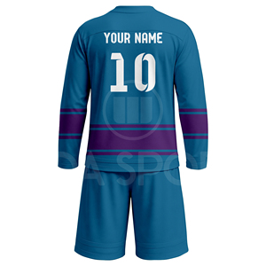 Uniforme de Hockey Personalizado, Conjunto de Jersey de Hockey sobre Hielo, 100% Poliéster, Ligero, Duradero, Sublimado, de Secado Rápido y Transpirable - Product Image 3