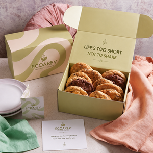 Custom Luxury Biscuit Gift Food <b>Cookie</b> <b>Box</b> Packaging Food Grade Paper Cake Bakery <b>Cookie</b> Paper Packaging <b>Box</b> - Product Image 1