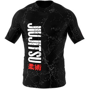 Camiseta de Protección UV de Alto Rendimiento, Manga Larga, Transpirable, de Secado Rápido, Personalizada con Estampado Delantero y Trasero, para Artes Marciales Mixtas (MMA), Adultos y Niños - Product Image 1