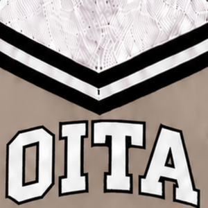 Haut court de cheerleading sans manches beige, blanc et noir pour femmes et filles – Idéal pour l'entraînement sportif et les uniformes d'équipe - Product Image 6