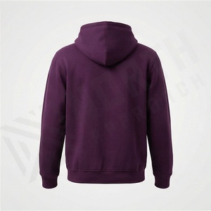 Wholesale Hoodie Custom Embroidered Logo Private Label Cotton French Terry Oversized High Quality <b>Pullover</b> <b>Mens</b> Sweatshirt Top - Product Image 2