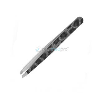 Pinzas de Precisión para Cejas, Inclinadas, de Acero Inoxidable, Herramienta de Belleza para Depilación, Pinzas Profesionales para Depilación - Product Image 3