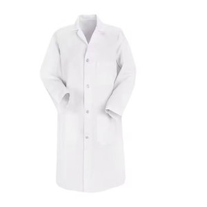 Premium High Quality Medical Lab Coat Hospital Uniform <b>Canvas</b> Fabric Customizable Needle Detection Seamless Fusing Best Selling - Product Image 1