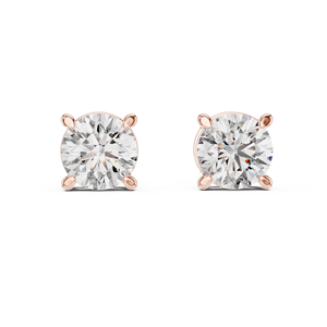 Boucles d'oreilles en diamant de laboratoire de 2,50 carats, or 18 carats, certifiées IGI, couleur E, taille brillant rond, diamants synthétiques, tendance, pour femmes - Product Image 5